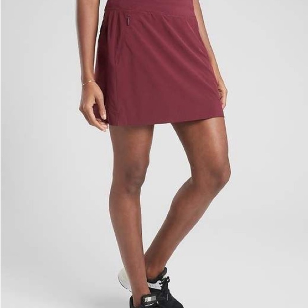 Athleta Dark Garnet SoHo Skort